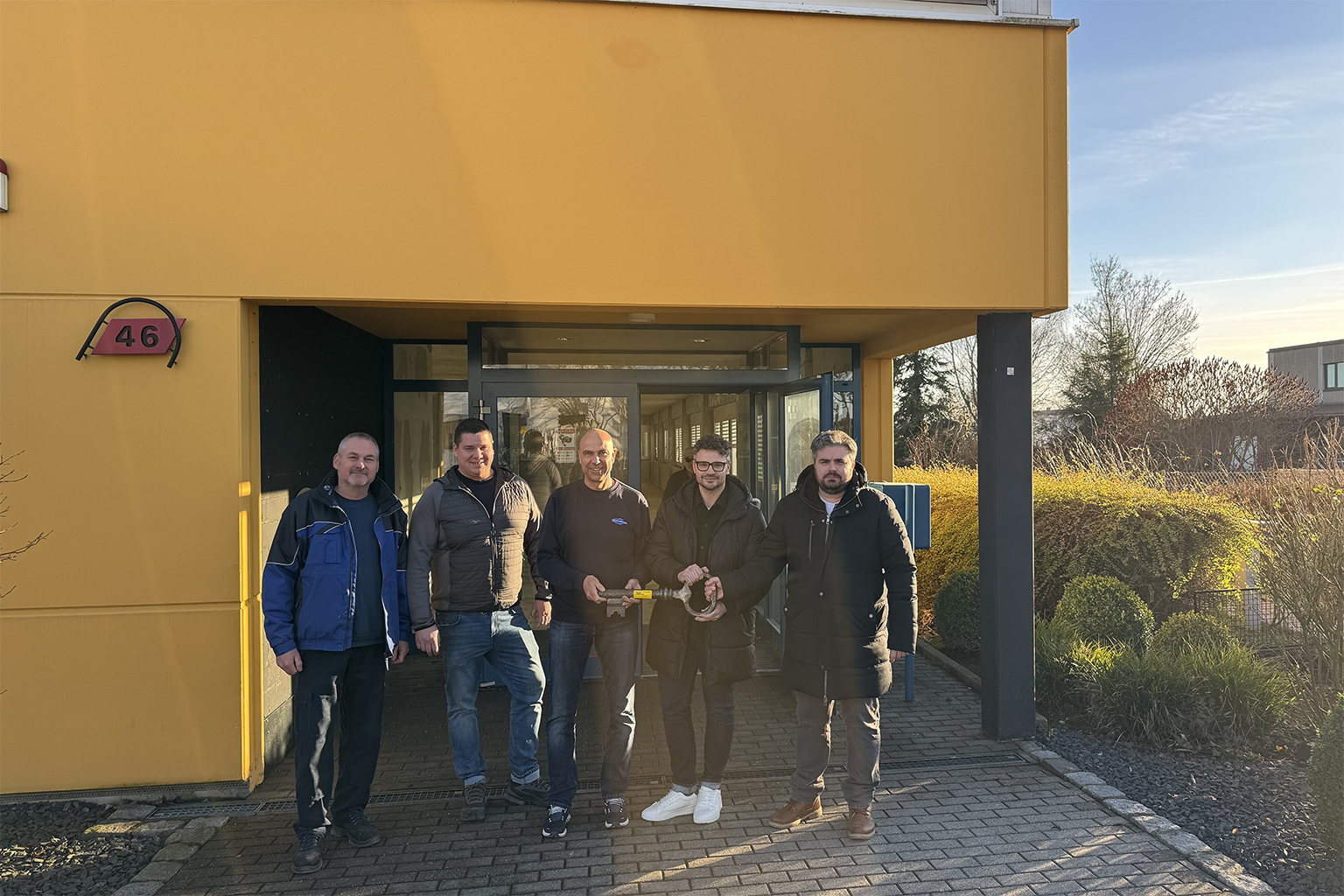 Neues Gebäude Renovierung